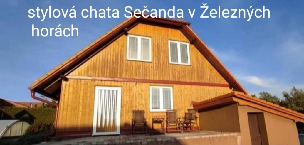Apartmanova Chata Secanda S Bazenem, U Secske Prehrady 外观 照片